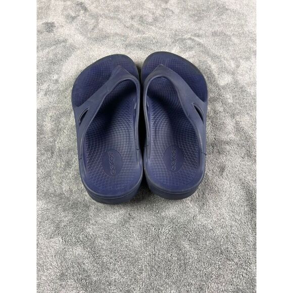 Oofos Unisex Ooriginal Sport Recovery Flip Flop Sandals M10 / W12 Blue Comfort main image 6